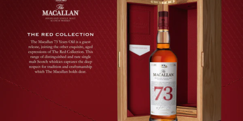 Macallan Introduces 73-Year-Old Whisky from The Macallan Red Collection, Dating Back to 1950